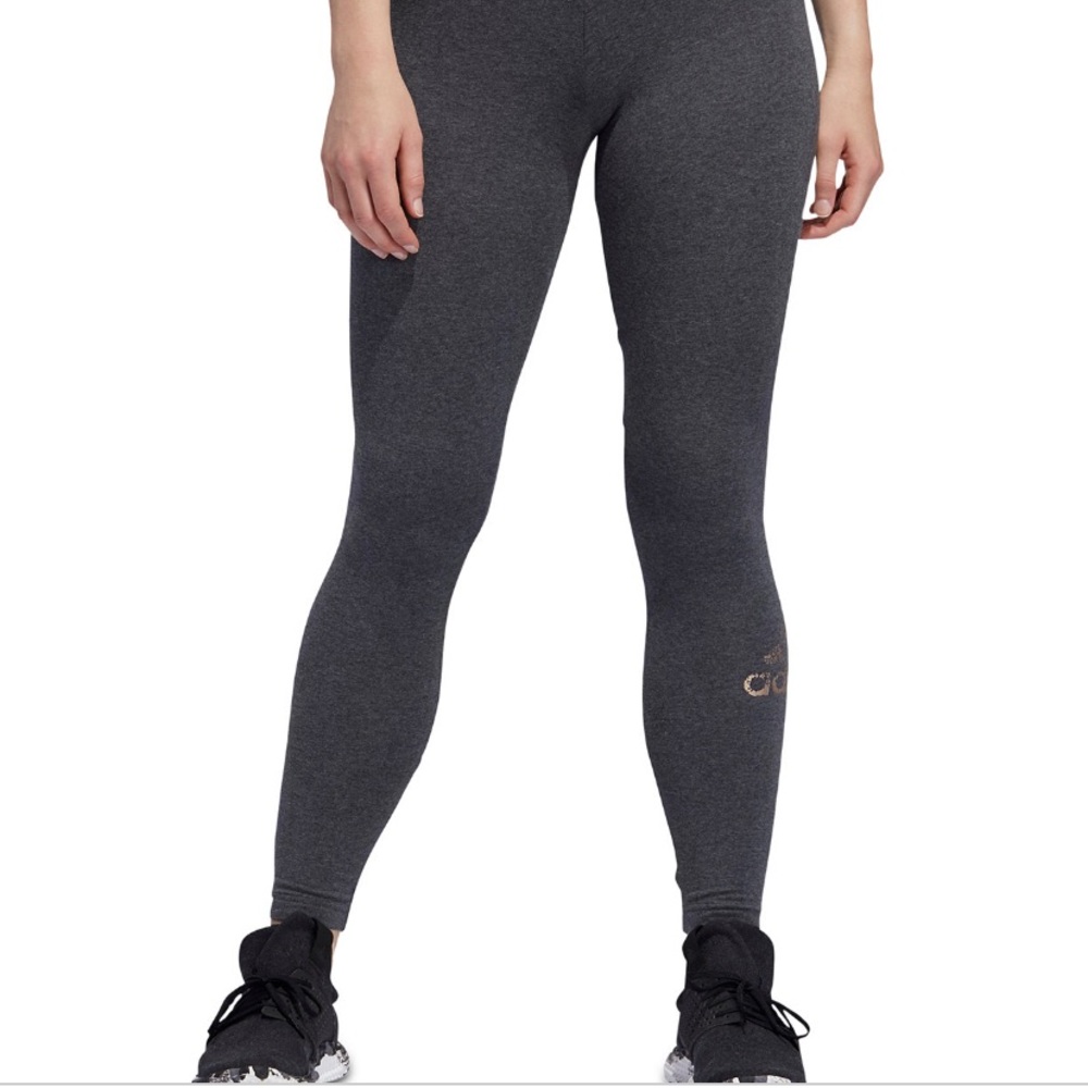 Adidas Women’s Metallic Logo Leggings